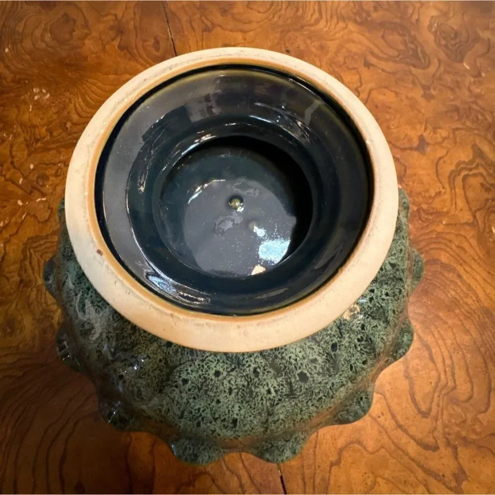 Fruit bowl Salad bowl dark green multi functional